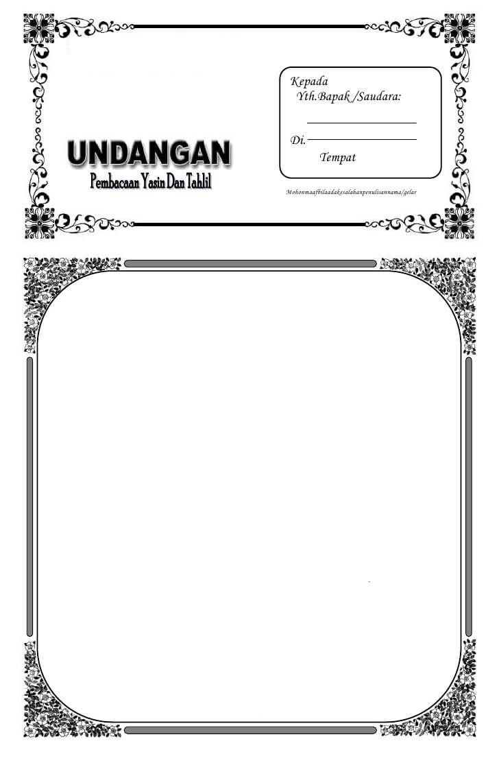 Detail Download Bingkai Undangan Nomer 43