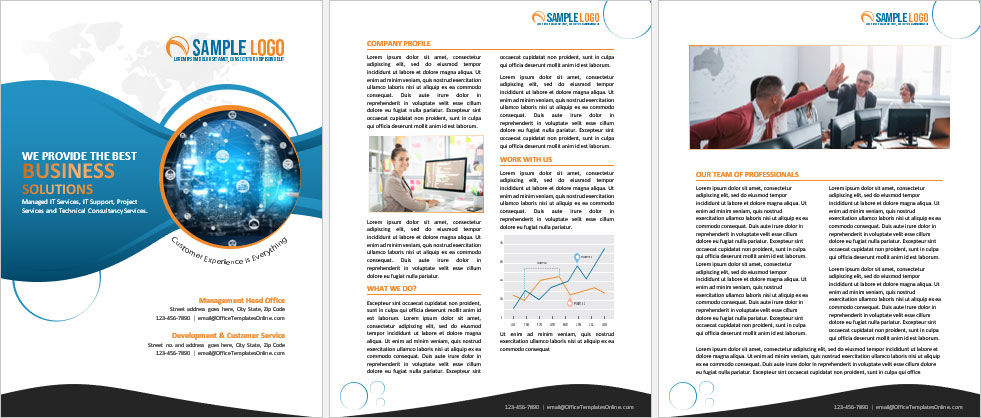 Detail Download Booklet Template Free Nomer 14