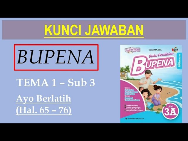 Detail Download Buku Bupena Kelas 3d Nomer 11