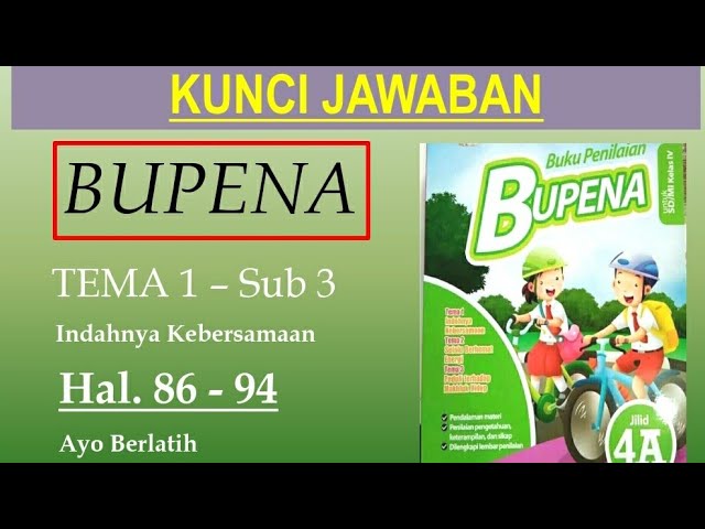 Detail Download Buku Bupena Kelas 3d Nomer 24