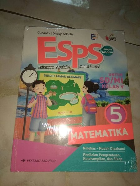 Detail Download Buku Esps Matematika Kelas 5 Nomer 4