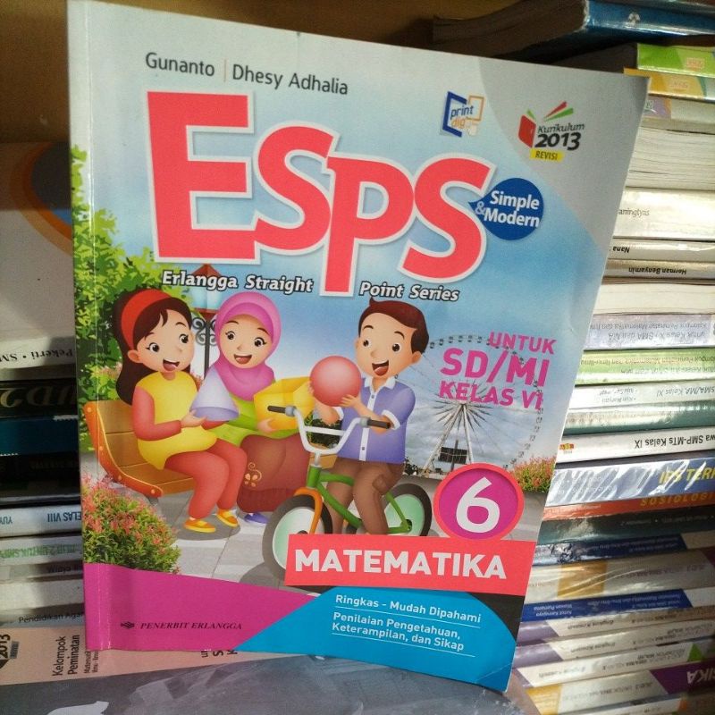 Detail Download Buku Esps Matematika Kelas 6 Nomer 40