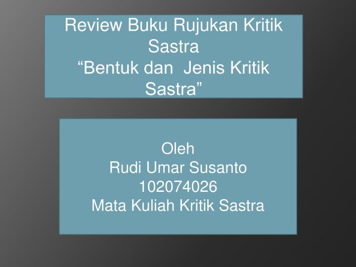 Detail Download Buku Kritik Sastra Nomer 14