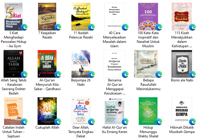 Detail Download Buku Novel Islami Nomer 17