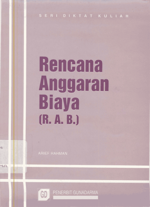 Download Buku Rencana Anggaran Biaya - KibrisPDR