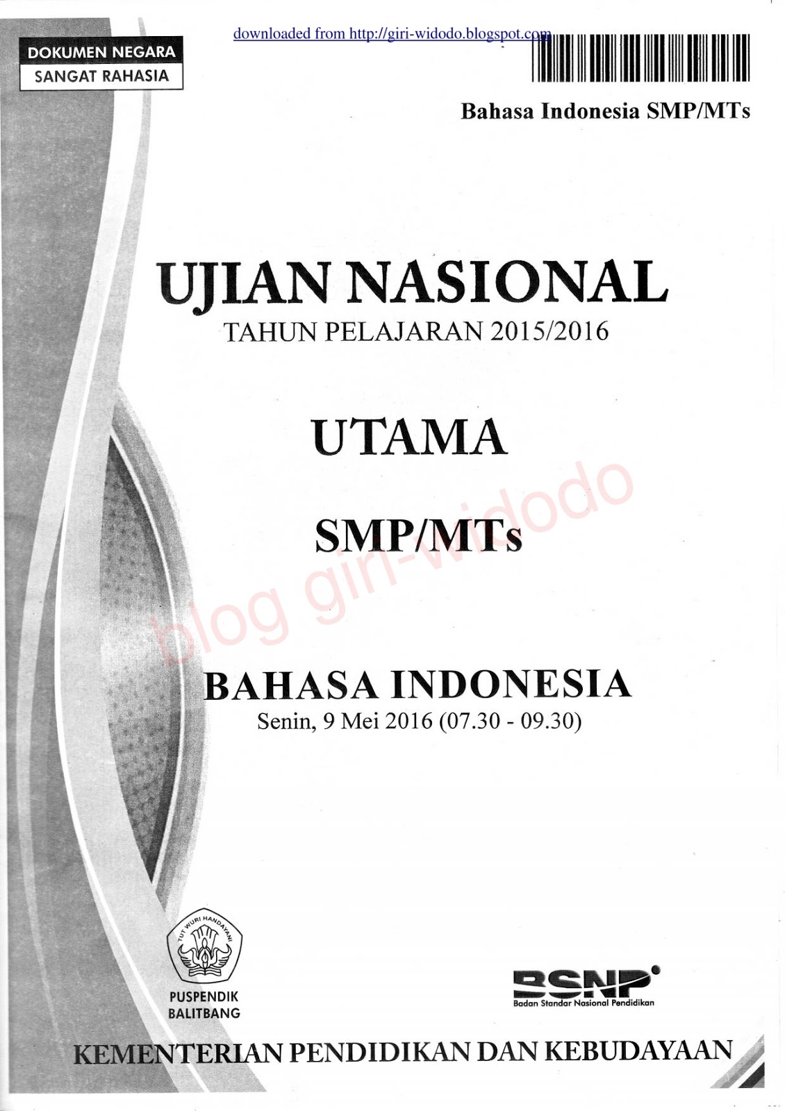 Detail Download Buku Un Smp 2017 Nomer 17