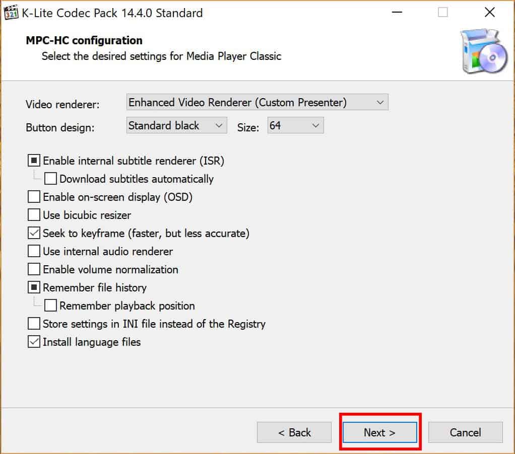 Detail Download Codec Pack Media Player Classic Nomer 32