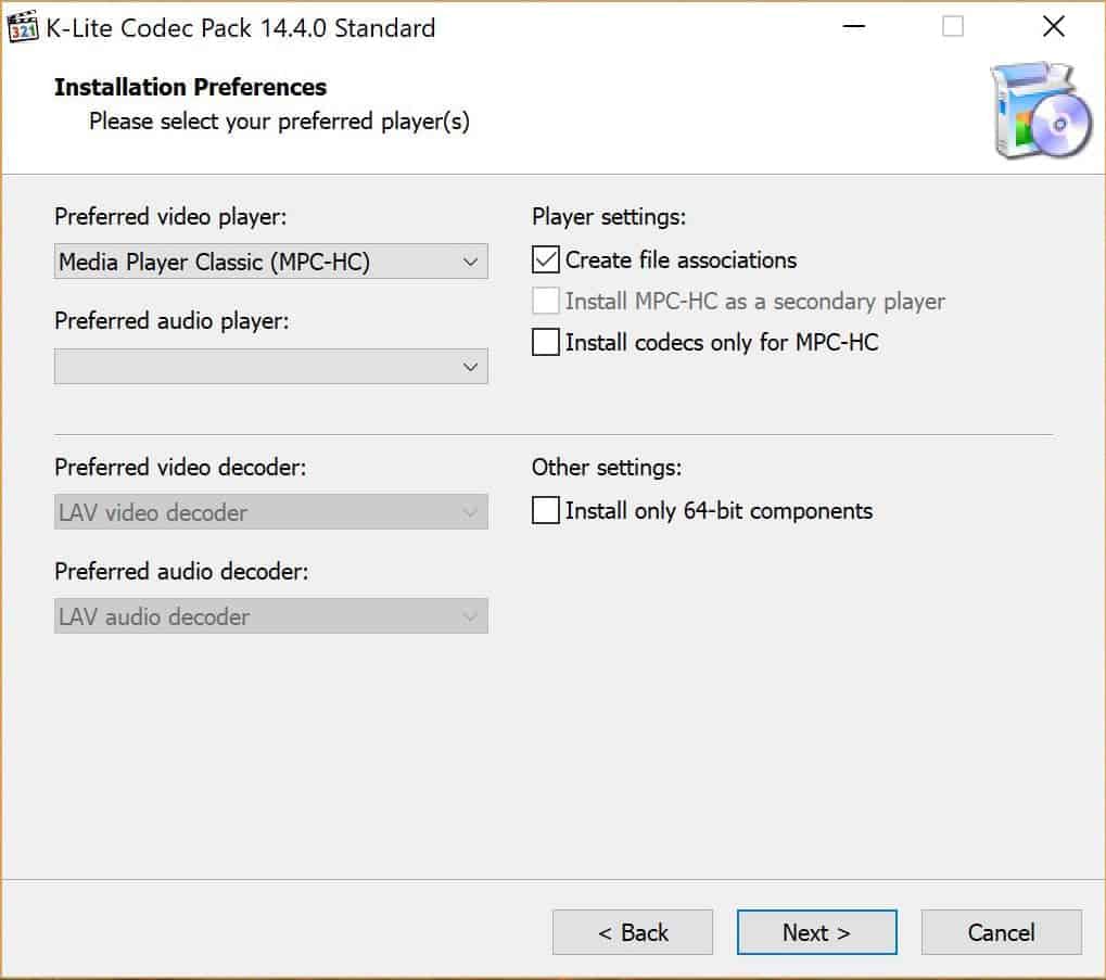 Detail Download Codec Pack Media Player Classic Nomer 46