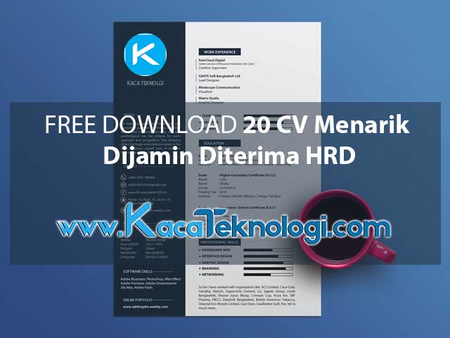 Detail Download Contoh Cv Nomer 28