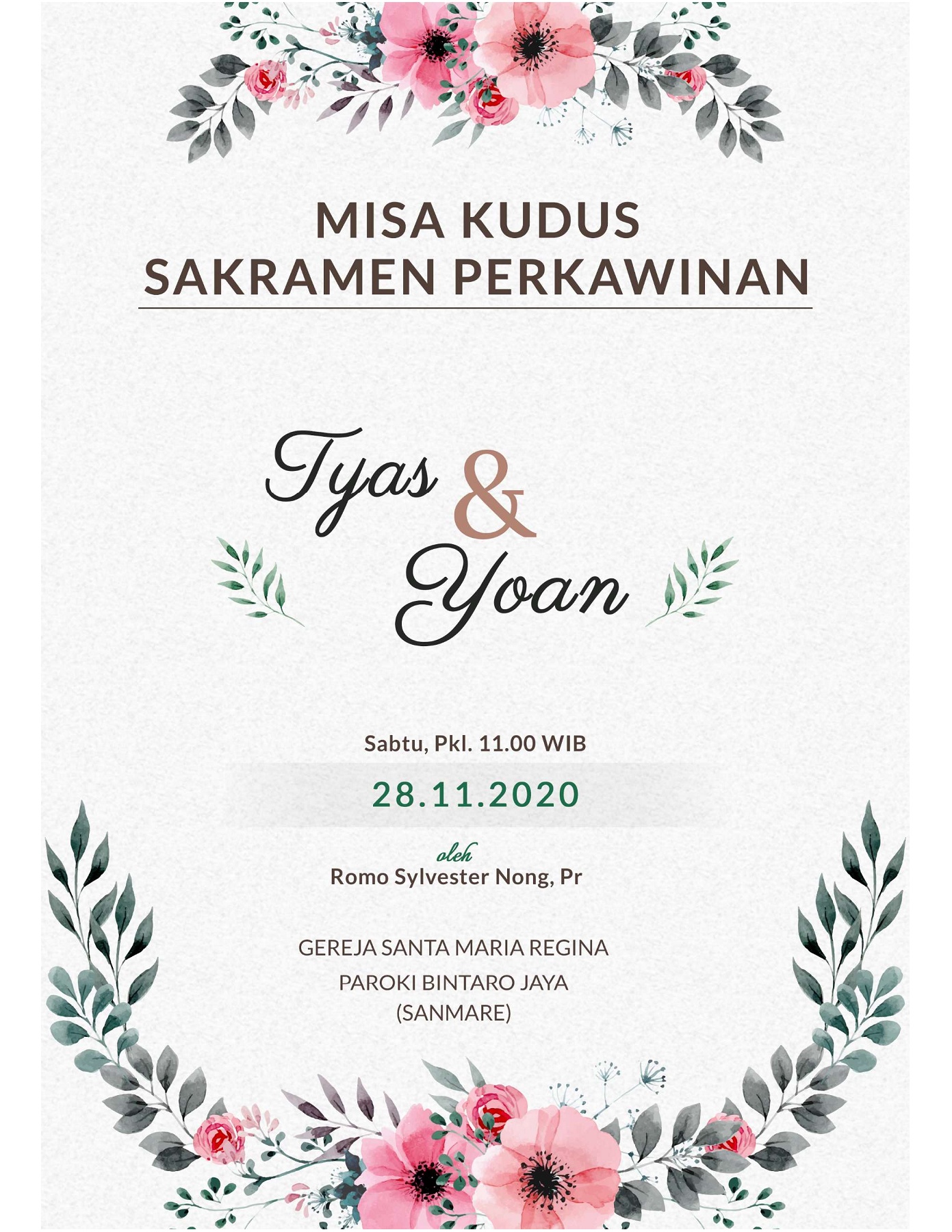 Detail Download Cover Buku Misa Pernikahan Katolik Nomer 11