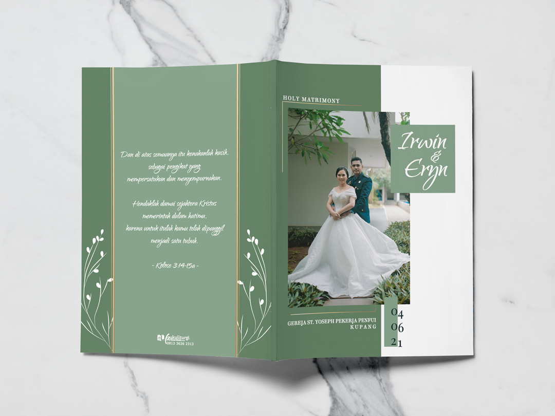 Detail Download Cover Buku Misa Pernikahan Katolik Nomer 6