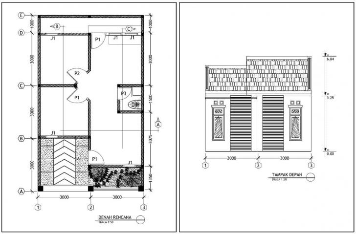 Download Denah Rumah Gratis - KibrisPDR