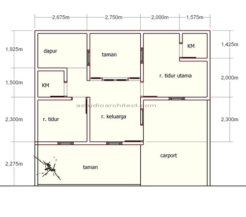 Detail Download Denah Rumah Gratis Nomer 25