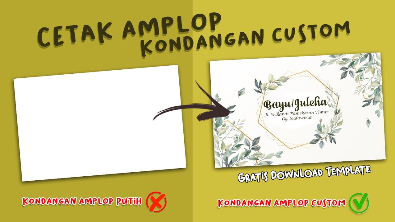 Detail Download Desain Amplop Kondangan Nomer 8