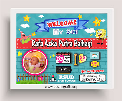 Detail Download Desain Biodata Bayi Nomer 25