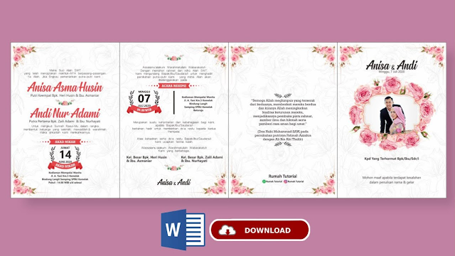 Detail Download Desain Undangan Pernikahan Nomer 2