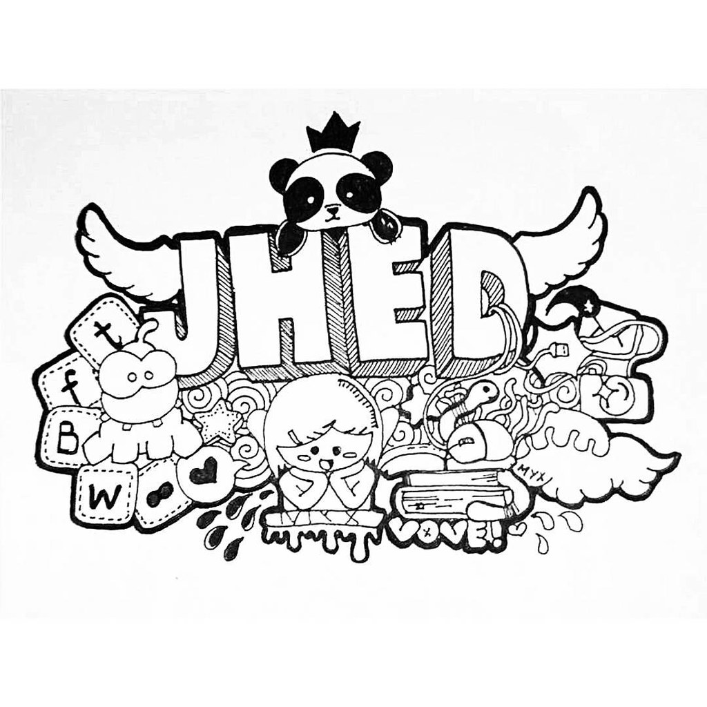 Detail Download Doodle Art Nama Nomer 26