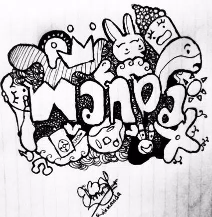 Detail Download Doodle Art Nama Nomer 53