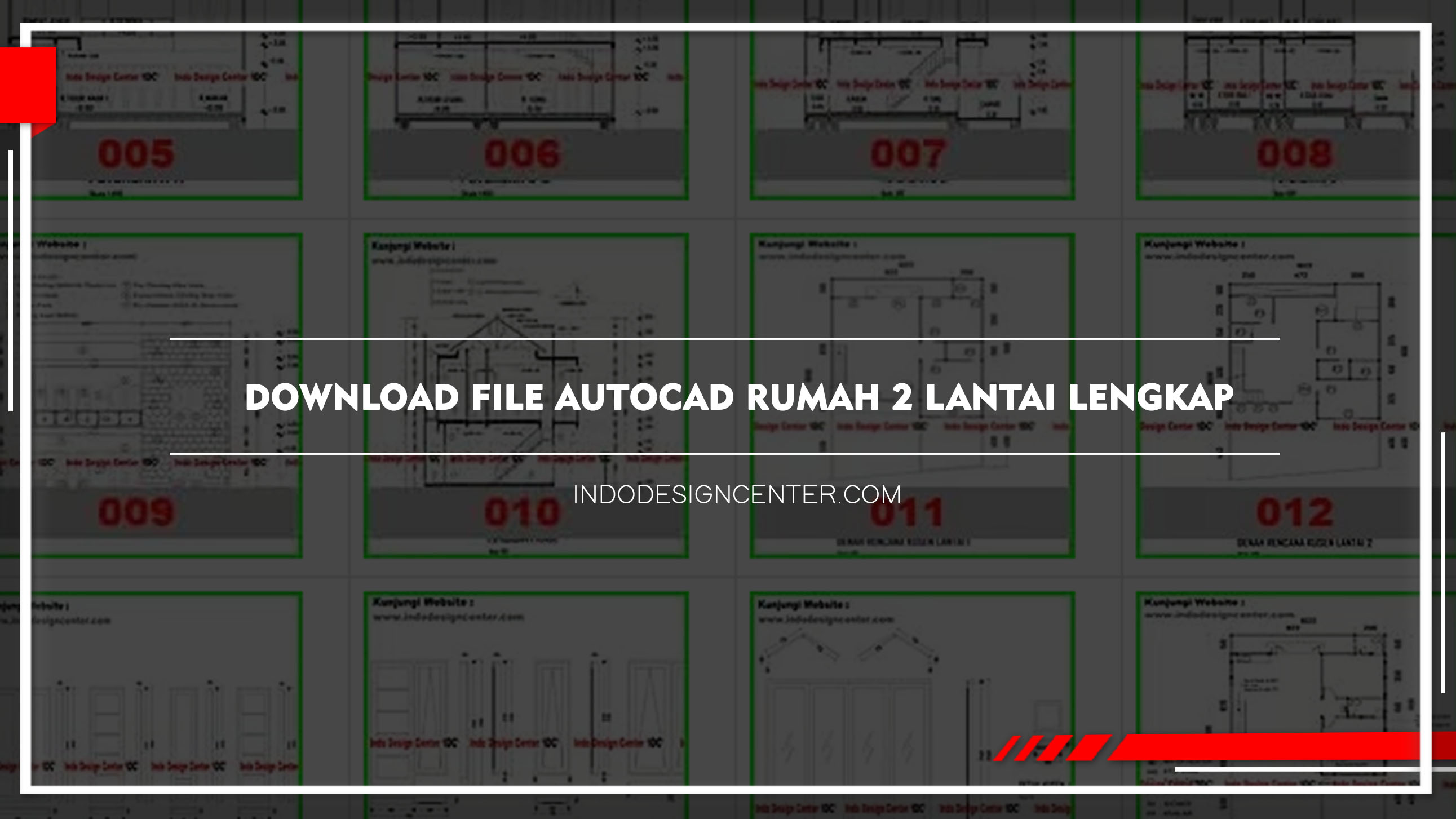 Detail Download File Autocad Rumah 2 Lantai Lengkap Dwg Nomer 14