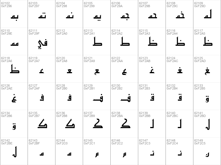 Detail Download Font Arab Kufi Nomer 15