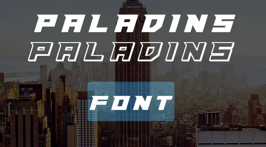 Detail Download Font Paladins Nomer 18