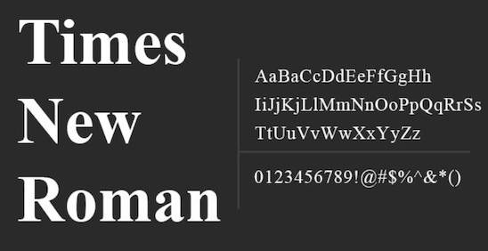 Detail Download Font Times New Roman Gratis Nomer 6