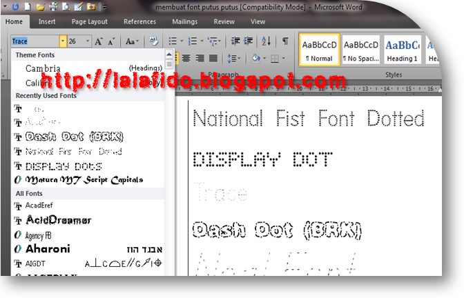 Detail Download Font Titik Titik Nomer 19
