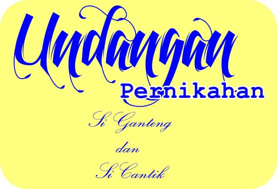 Detail Download Font Untuk Undangan Nomer 26