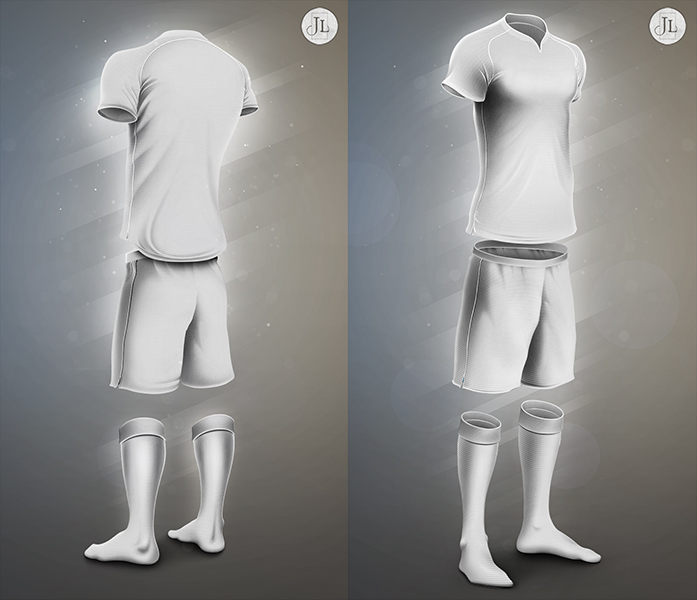 Detail Download Football Kit Template Nomer 2