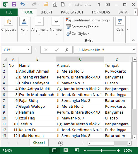 Detail Download Format Label Undangan 121 Excel Nomer 13