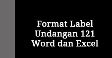 Detail Download Format Label Undangan 121 Excel Nomer 16