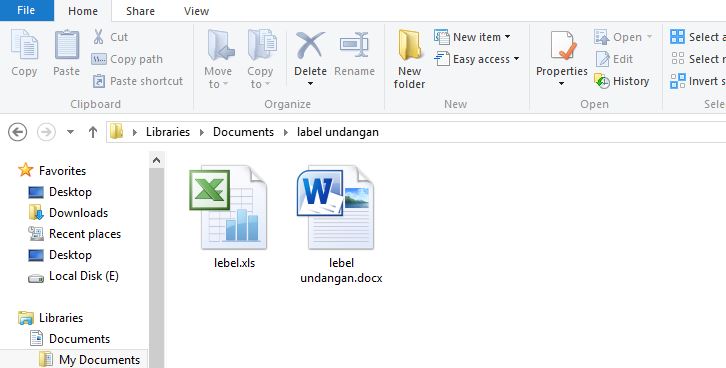 Detail Download Format Label Undangan 121 Excel Nomer 20