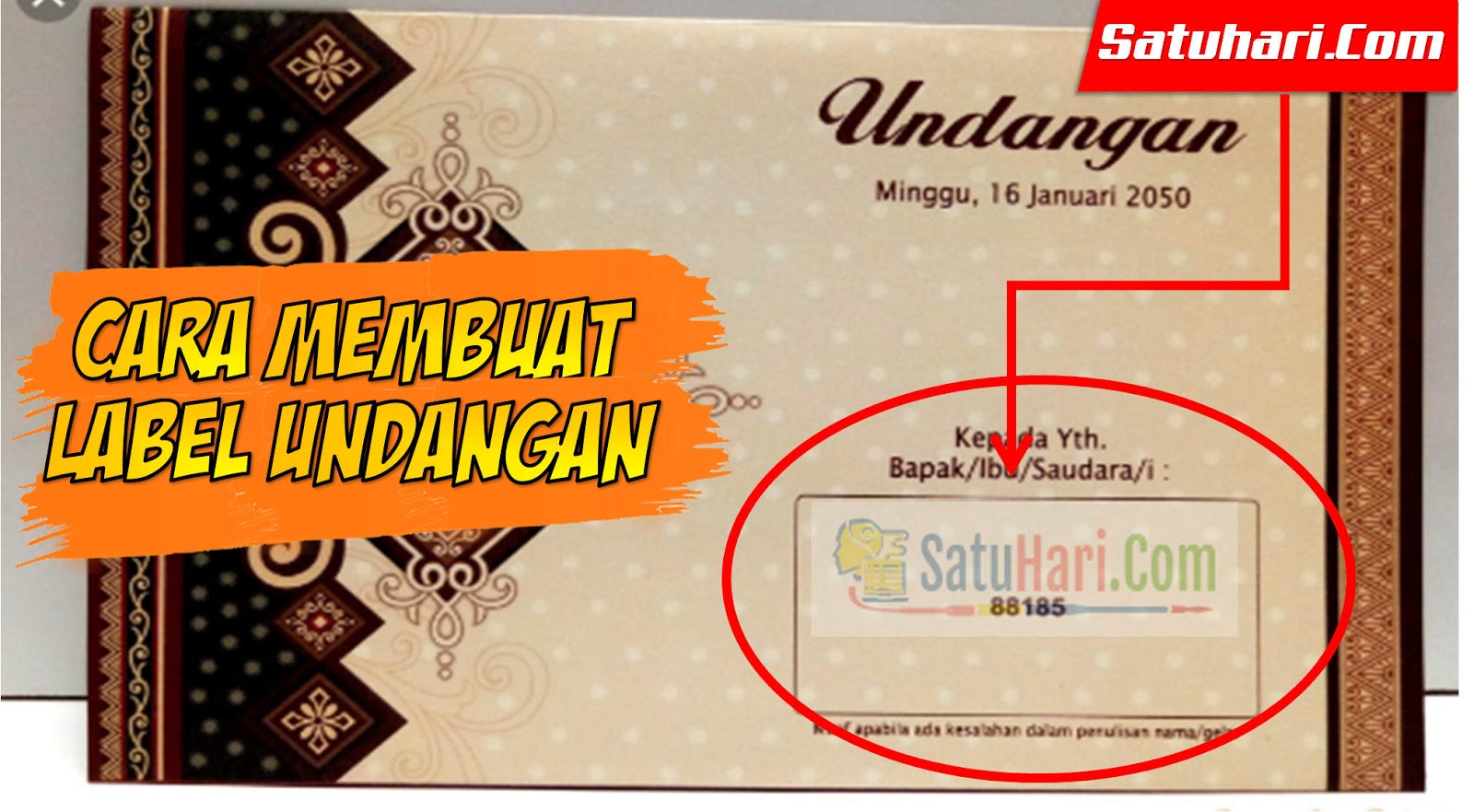 Detail Download Format Label Undangan 121 Excel Nomer 43