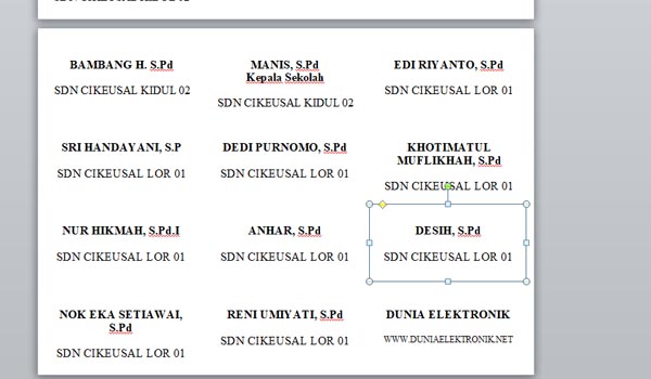 Detail Download Format Label Undangan 121 Word Nomer 4