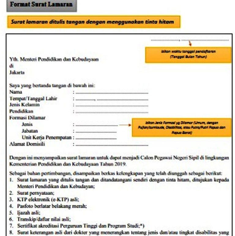 Detail Download Format Surat Lamaran Kerja Nomer 42