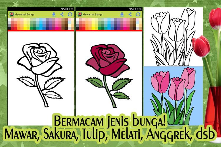 Detail Download Gambar Bunga Mawar Untuk Diwarnai Nomer 19