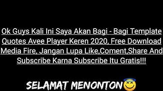 Detail Download Link Template Quotes Avee Player Nomer 33