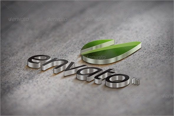 Detail Download Logo 3d Psd Template Nomer 29