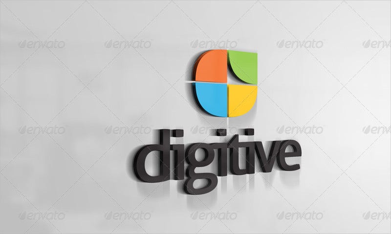 Detail Download Logo 3d Psd Template Nomer 45