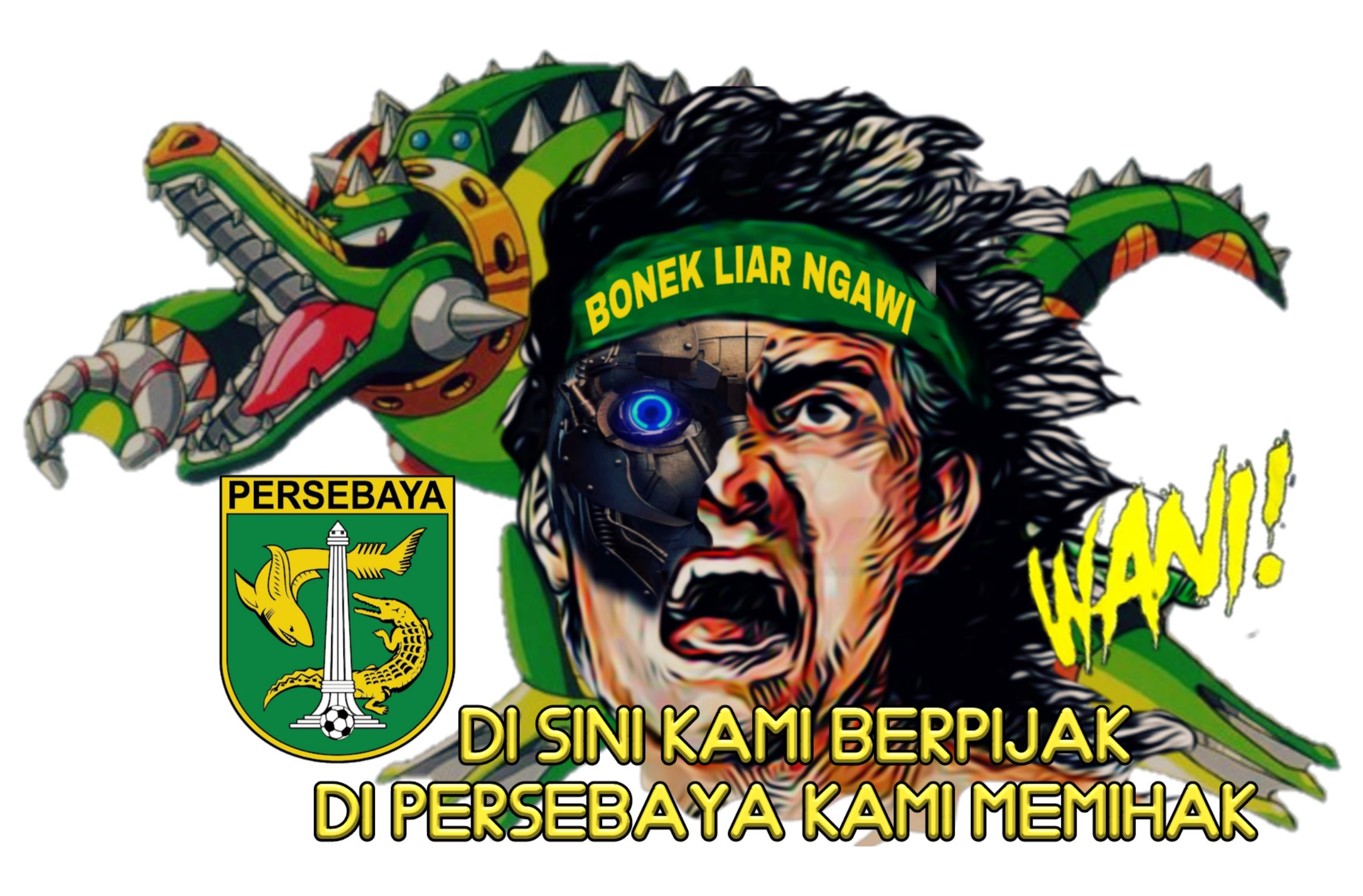 Detail Download Logo Bonek Persebaya Nomer 3