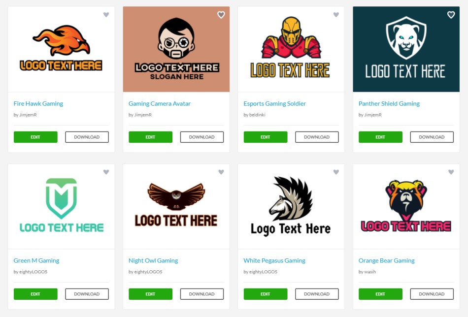 Detail Download Logo Template Gaming Nomer 55