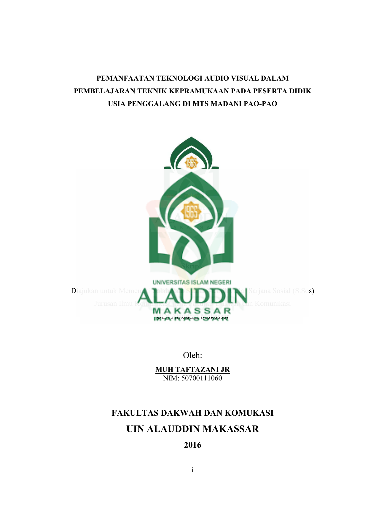 Detail Download Logo Uin Alauddin Makassar Png Nomer 19