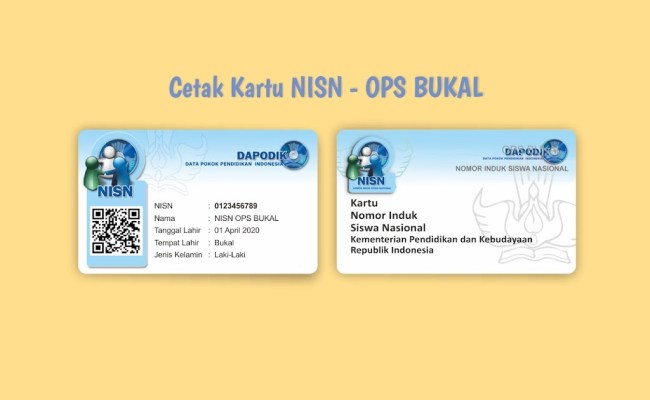 Detail Download Logo Untuk Kartu Nisn Siswa Sd Nomer 38