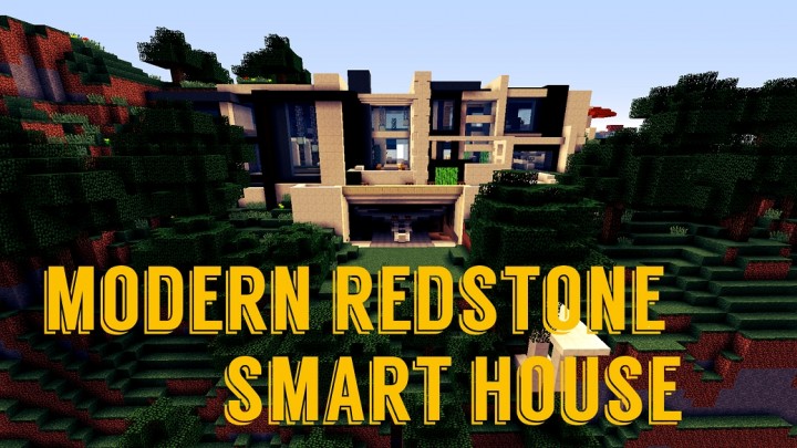 Detail Download Map Minecraft Pe Rumah Full Redstone Nomer 32