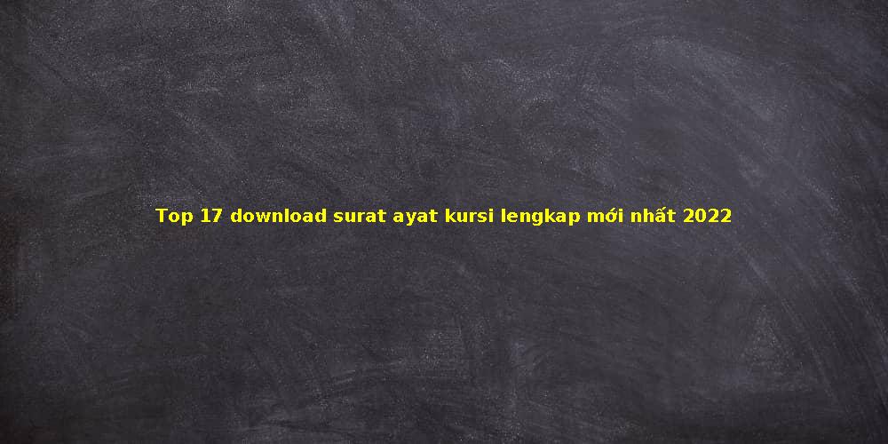 Download Download Mengaji Ayat Kursi Nomer 26