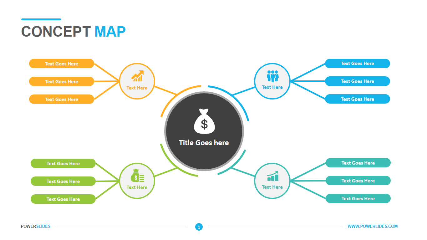 Detail Download Mind Map Template Powerpoint Nomer 18