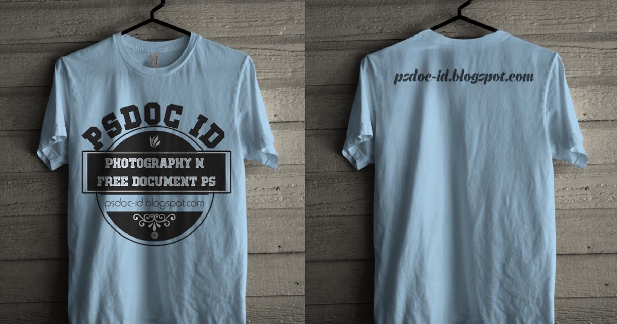 Detail Download Mockup Kaos Nomer 4