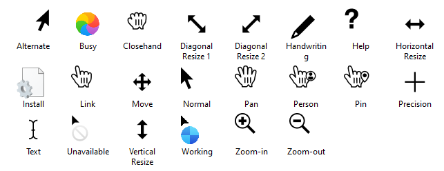 Detail Download Mouse Pointer Keren Windows 7 Nomer 21