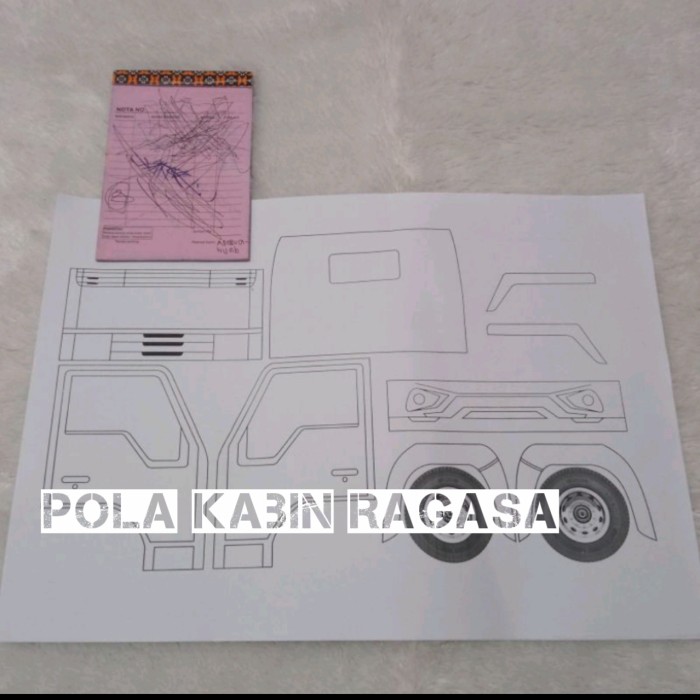 Detail Download Pola Miniatur Truk Canter Nomer 18