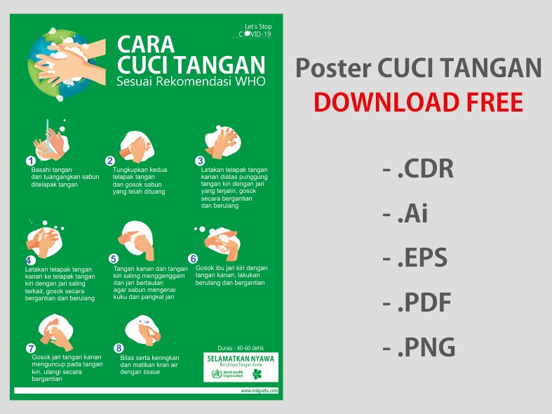 Detail Download Poster Cuci Tangan Nomer 37